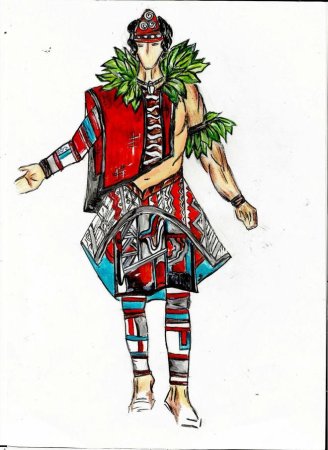 Эскиз костюма