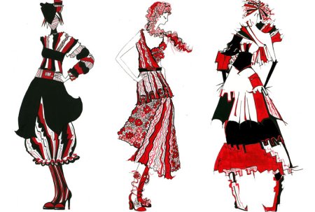 Эскиз костюма