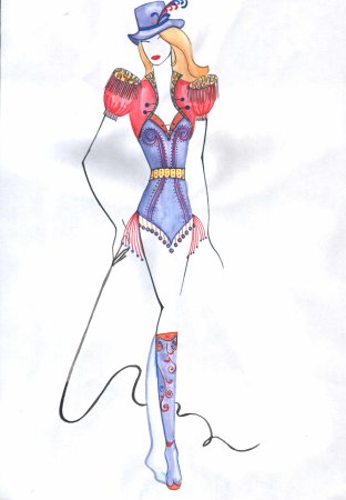 Эскиз костюма