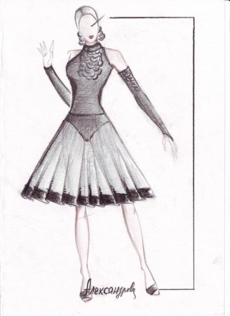 Эскиз костюма