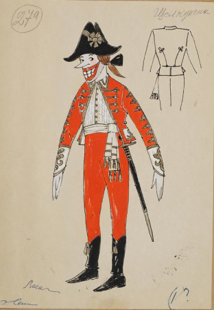 Бенуа костюмы к балету Щелкунчик