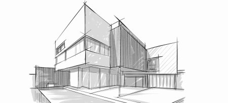 Эскиз оригинального здания