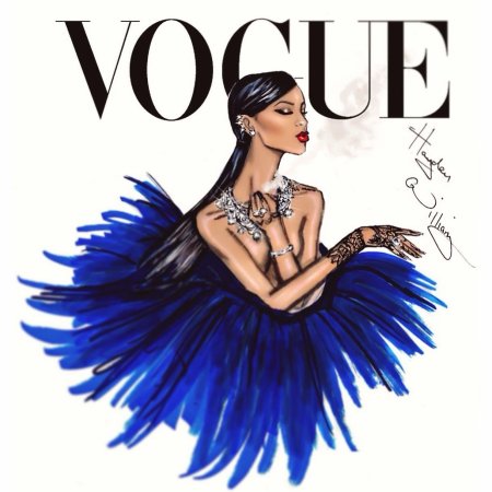 Фэшн иллюстрации обложки