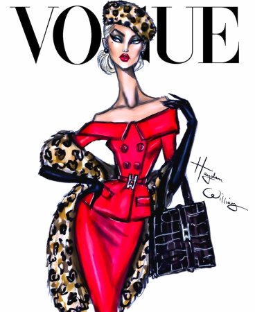 Нарисовать обложку журнала