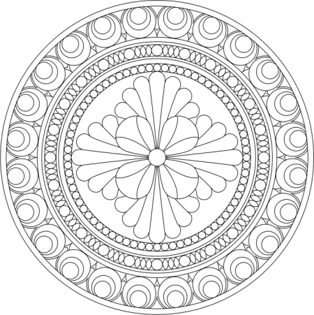 Эскиз тарелки