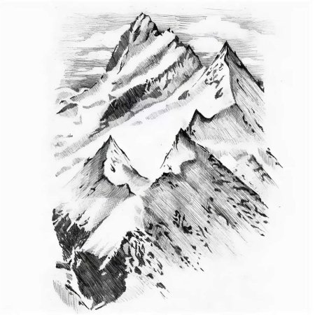 Горы скетч