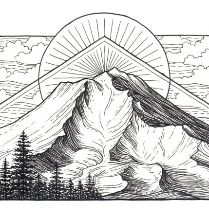 Горы Графика