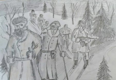 Эскизы к опере Иван Сусанин