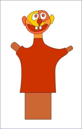 Эскиз перчаточной куклы