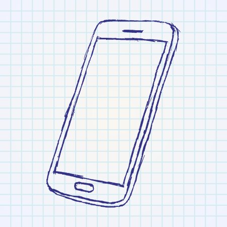 Смартфон раскраска для детей