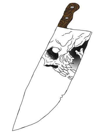 Эскизы ножей