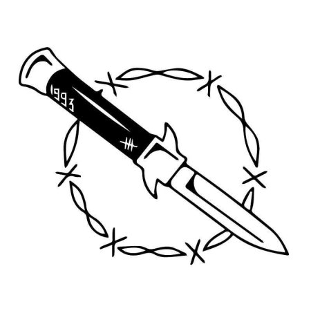 Кинжал тату эскиз