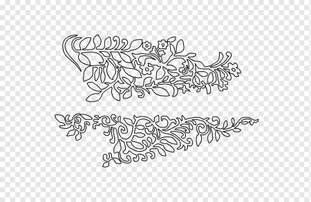 Векторный узор на нож