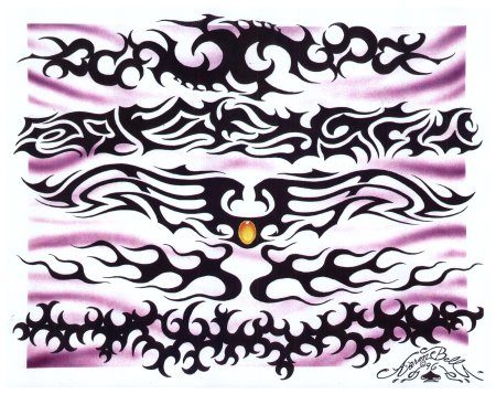 Узор на ноже эскизы