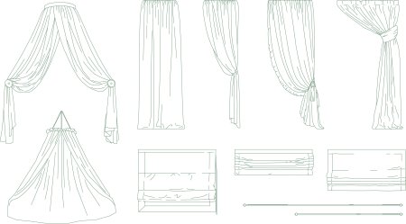 Эскиз текстильного изделия