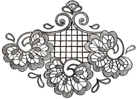 Вышивка Ришелье (ажурная вышивка)