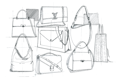 Сумка скетч