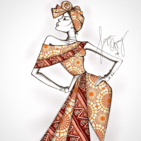 Стилизация фигуры человека