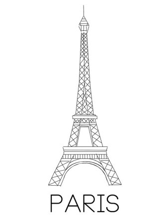 Париж карандашом