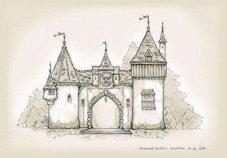 Замок скетч