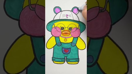 Уточка лалафанфан из бумаги