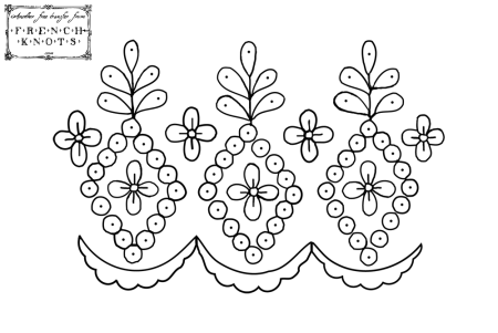 Эскиз вышивки полотенца