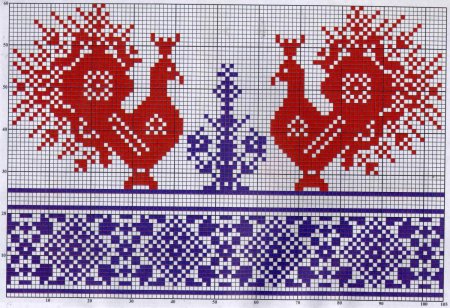 Рушник орнамент раскраска для детей