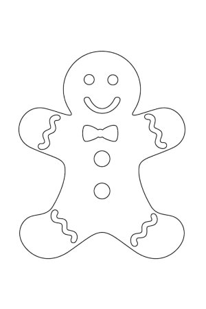 Рождественский носок раскраска