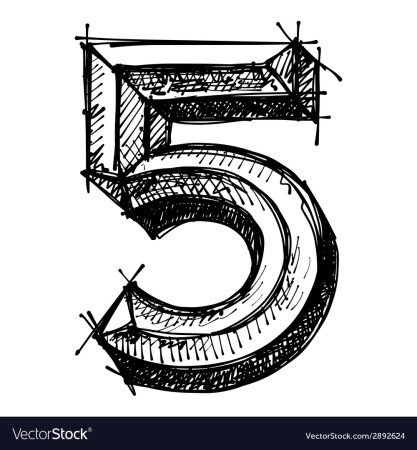 Цифры скетч