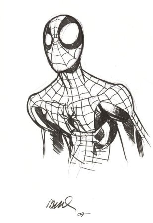 Человек паук скетч
