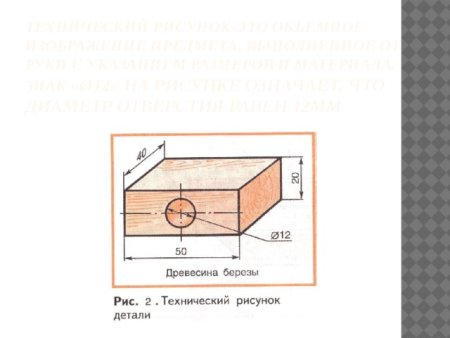 Чертежи деталей древесины