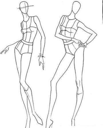 Фигура для моделирования одежды