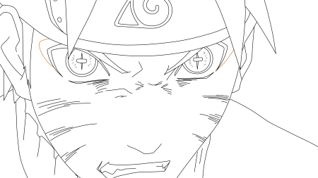 Раскраски Наруто Ураганные хроники