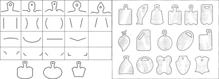 Эскиз разделочной доск