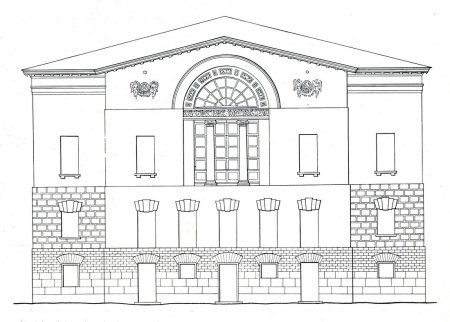 Фасады зданий для набросков