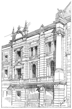 Барановский архитектура фасадов неоготика