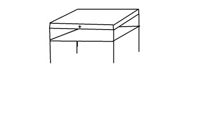 Чертеж стол журнальный сж04