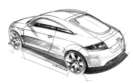 Sketch Audi TT