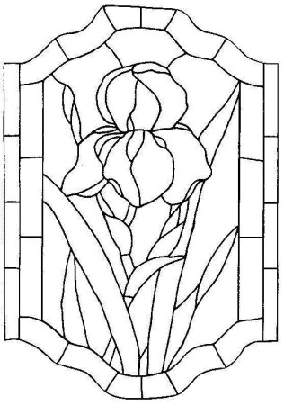 Контур для витража