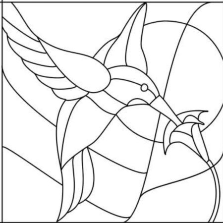 Эскизы для витража на стекле