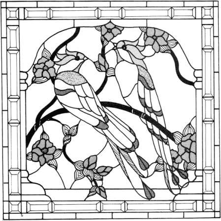 Эскиз витража