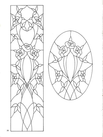 Контур для витража