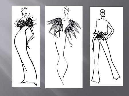 Эскизы одежды