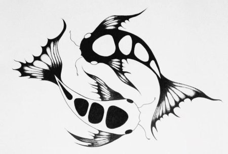 Тату рыбы эскизы