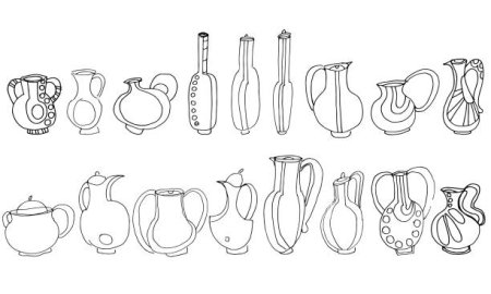 Кувшин с вином вектор