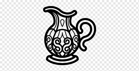 Кувшин раскраска для детей