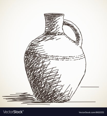 Геометрические узоры на вазах