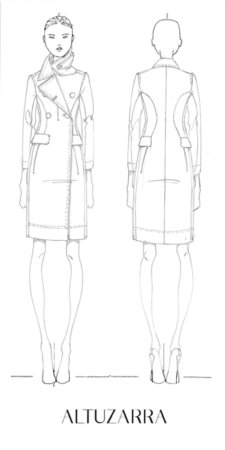 Технический эскиз одежды