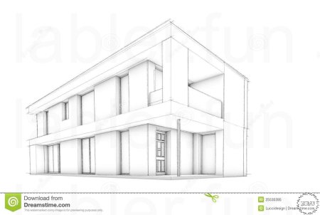 Макетирование архитектурных зданий в карандаше