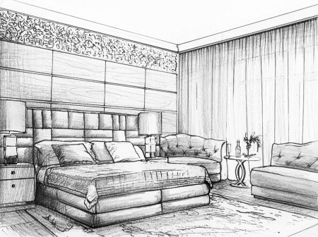 Эскиз интерьера